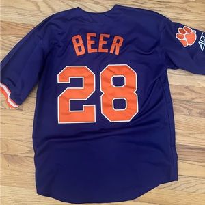 Seth Beer Clemson Baseball Jersey
